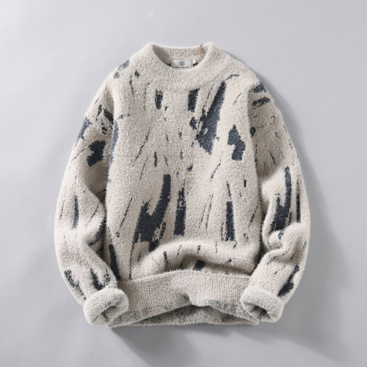 Winter fleece sweatshirt