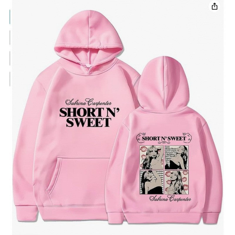 Feliratos férfipulóver „Short N’ Sweet” mintával