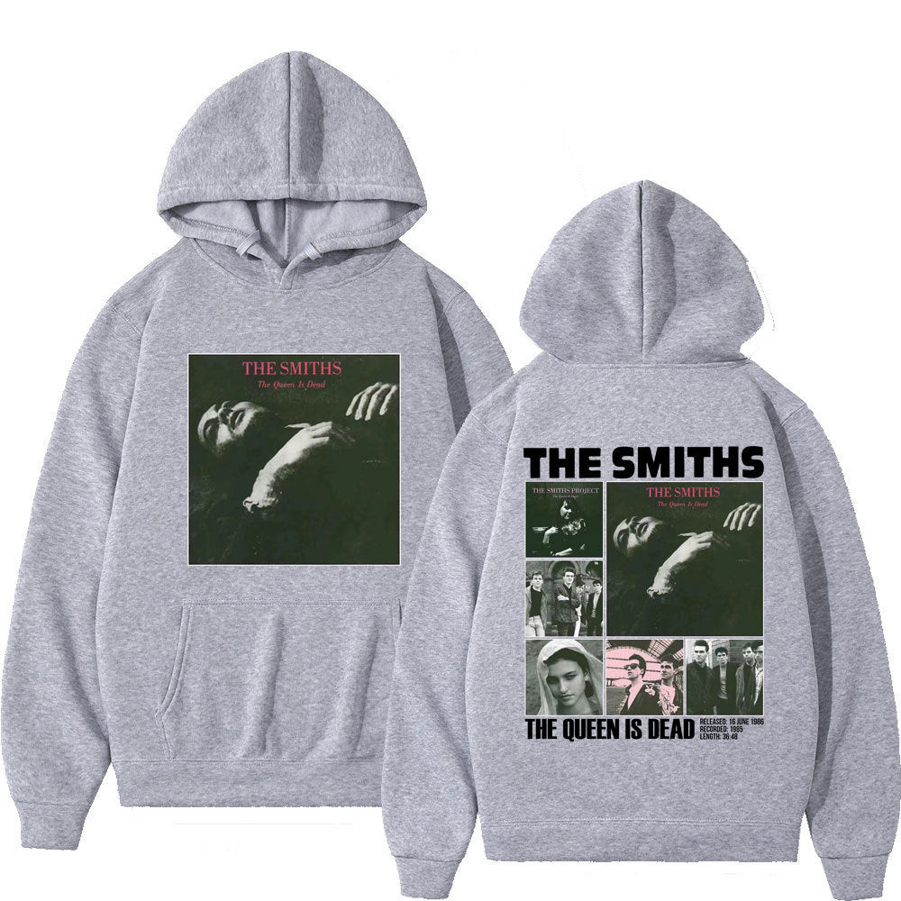 The Smiths-mintás pulóver kétoldalas nyomattal