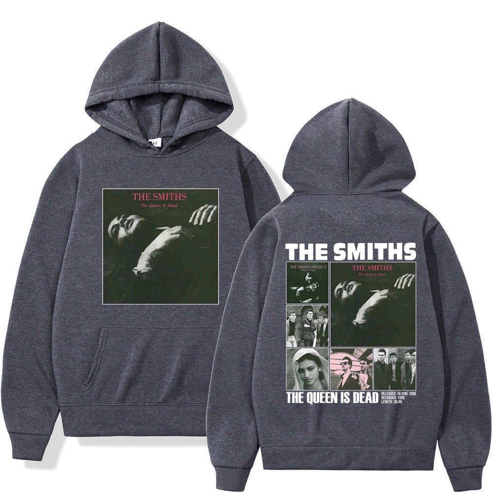 The Smiths-mintás pulóver kétoldalas nyomattal