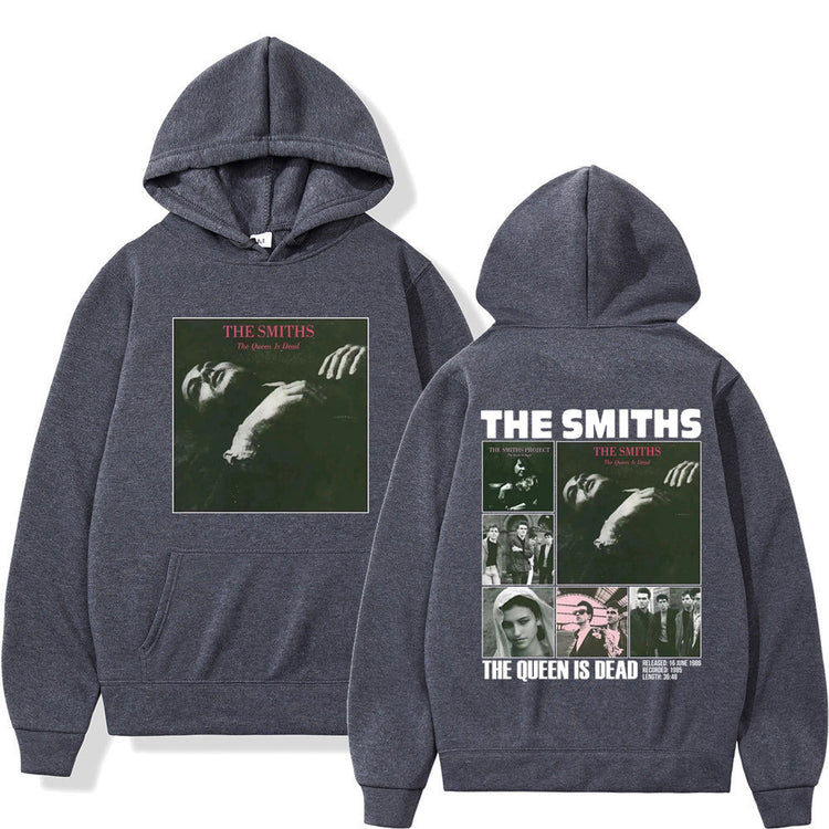 The Smiths-mintás pulóver kétoldalas nyomattal