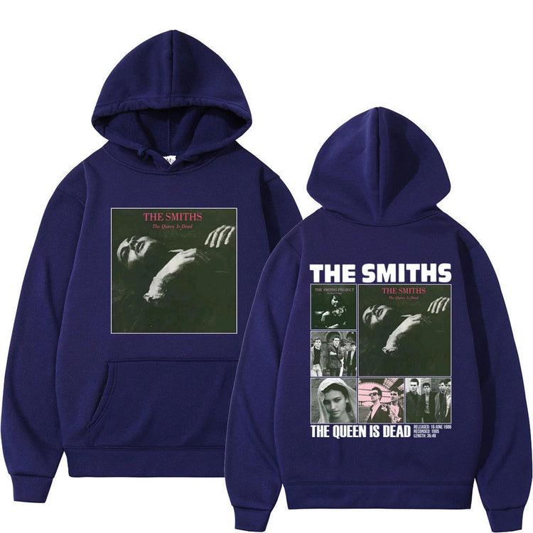 The Smiths-mintás pulóver kétoldalas nyomattal