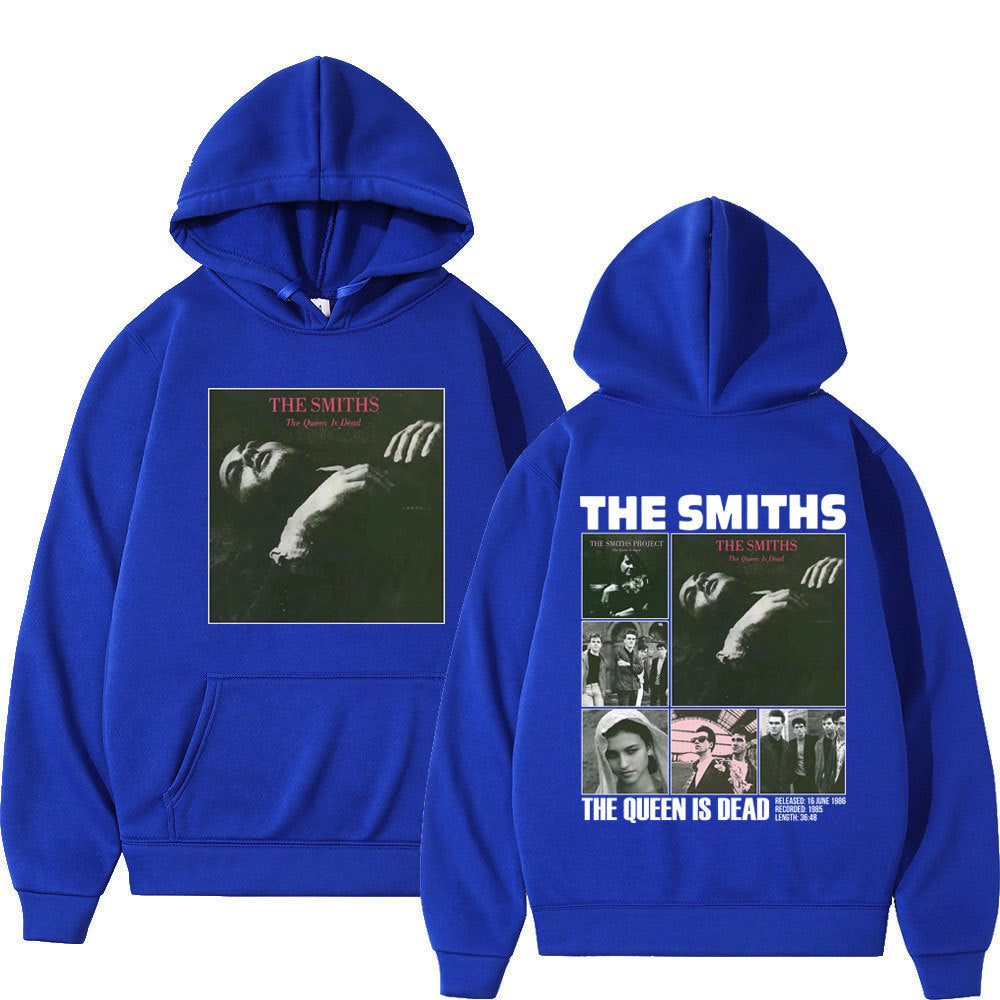 The Smiths-mintás pulóver kétoldalas nyomattal