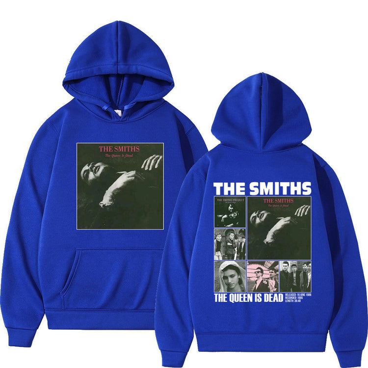 The Smiths-mintás pulóver kétoldalas nyomattal