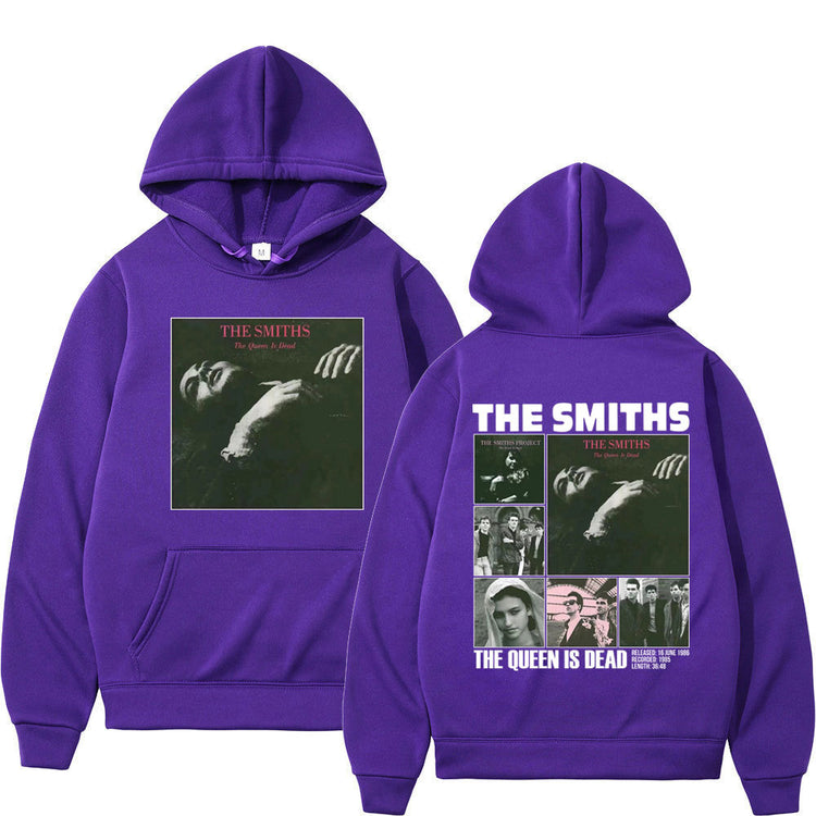 The Smiths-mintás pulóver kétoldalas nyomattal