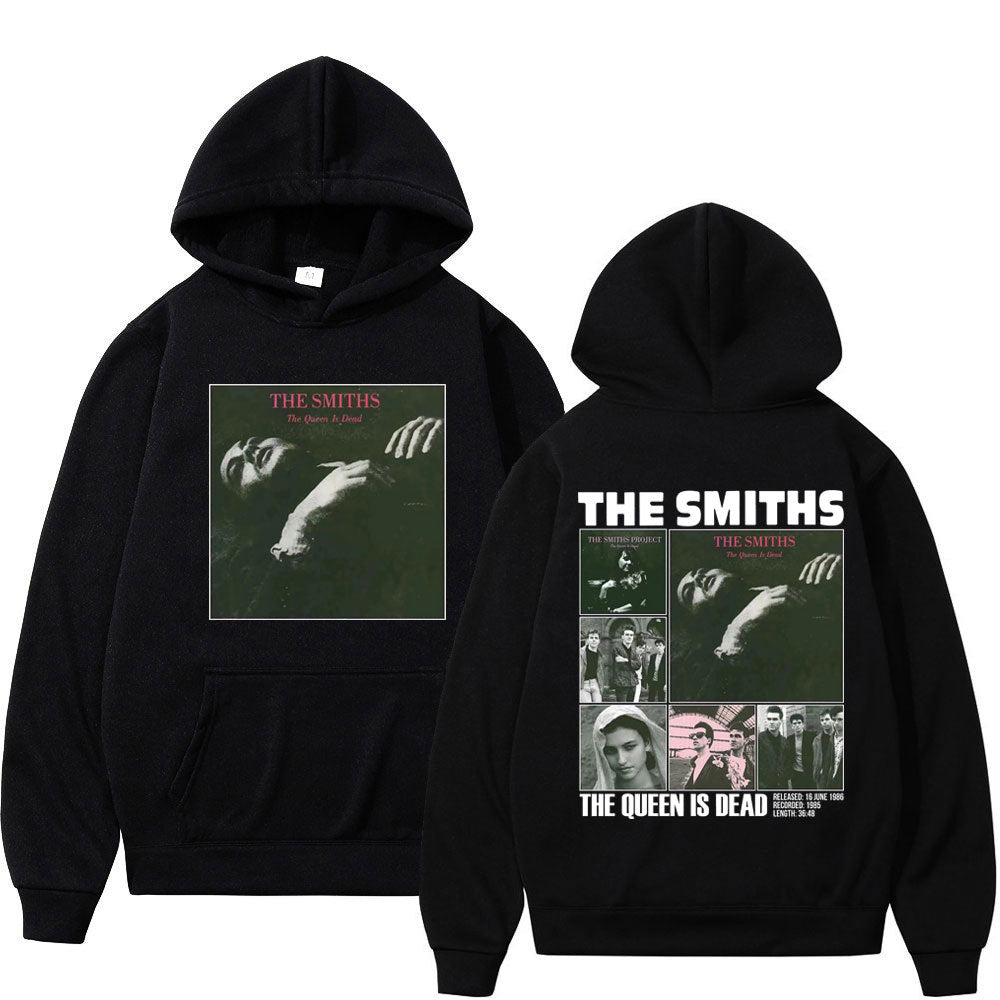 The Smiths-mintás pulóver kétoldalas nyomattal