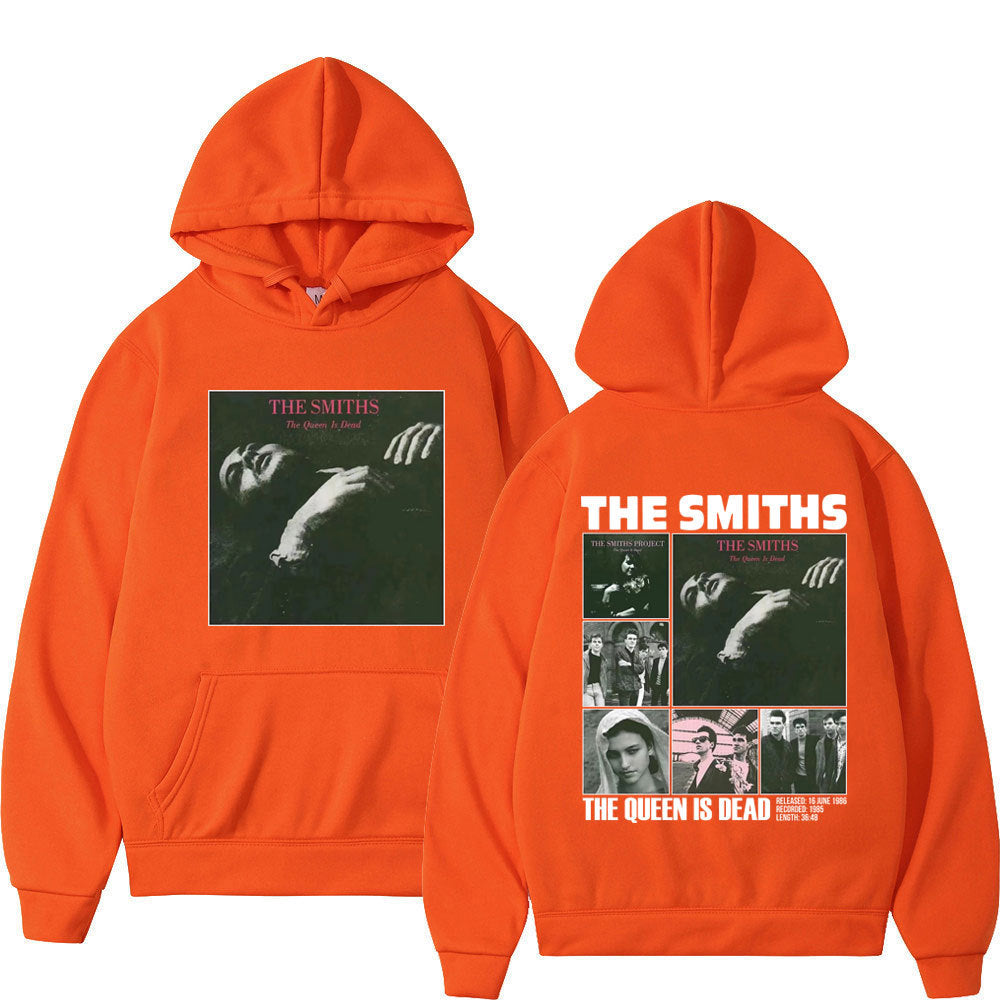 The Smiths-mintás pulóver kétoldalas nyomattal