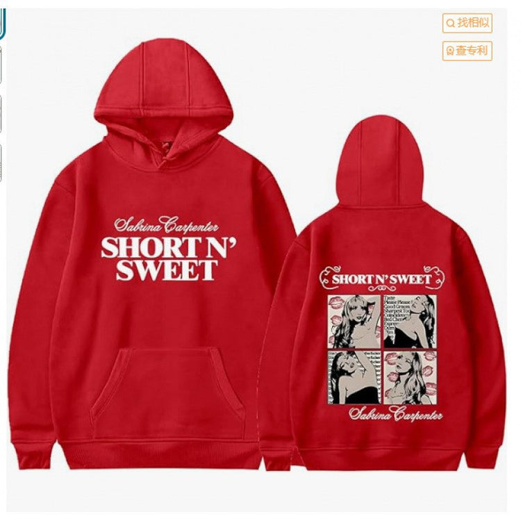 Feliratos férfipulóver „Short N’ Sweet” mintával