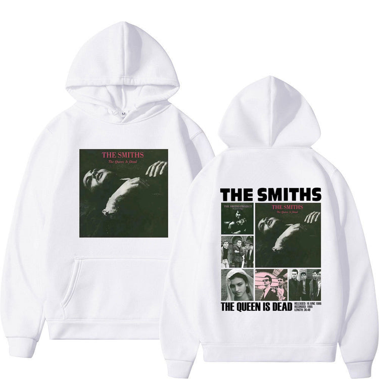 The Smiths-mintás pulóver kétoldalas nyomattal