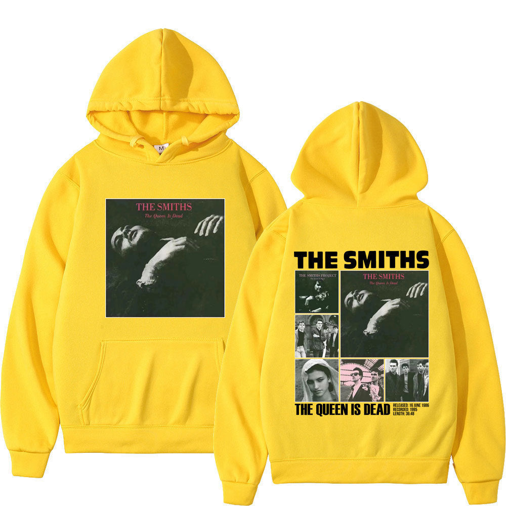 The Smiths-mintás pulóver kétoldalas nyomattal