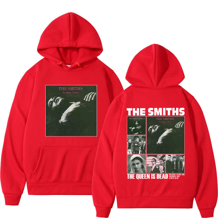 The Smiths-mintás pulóver kétoldalas nyomattal