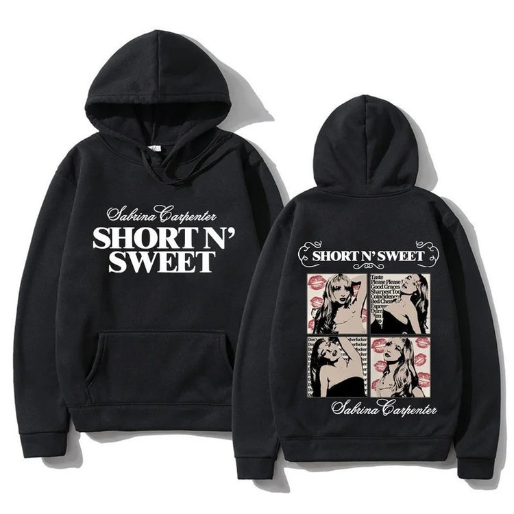 Feliratos férfipulóver „Short N’ Sweet” mintával
