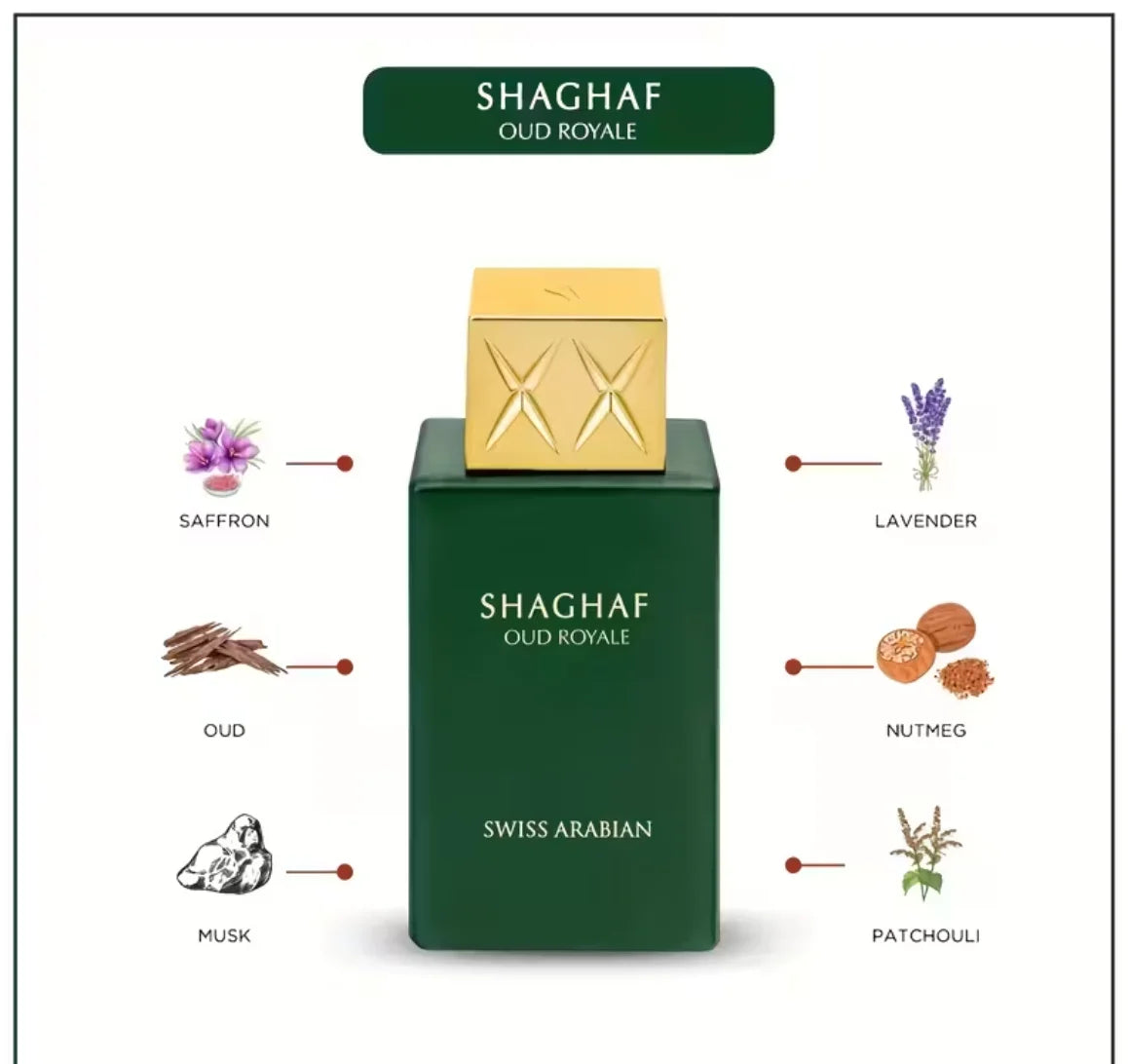 Swiss Arabian Shaghaf men's perfume – 100 ml