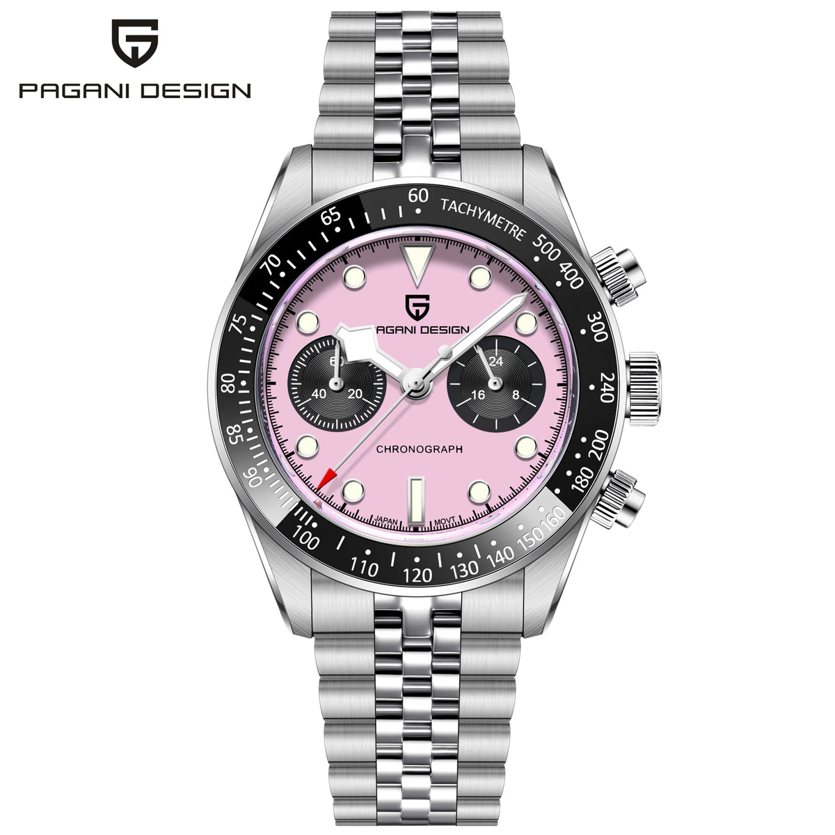 PAGANI DESIGN PD-1813 quartz watch – with stainless steel strap