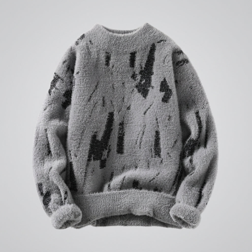 Winter fleece sweatshirt
