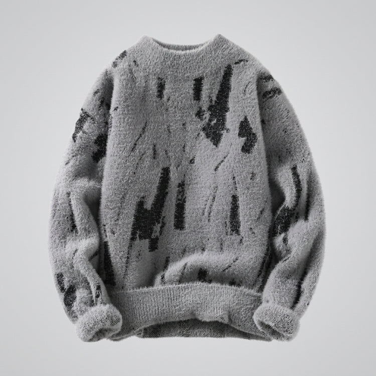 Winter fleece sweatshirt